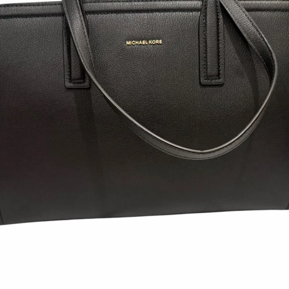 Michael Kors Laila Medium Leather Tote Bag